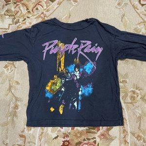 Rowdy Sprout Prince Purple Rain long sleeve shirt. Excellent condition. 2T